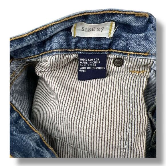 Madewell Distressed Cut Off Denim Shorts Size 26 - Picture 6 of 6